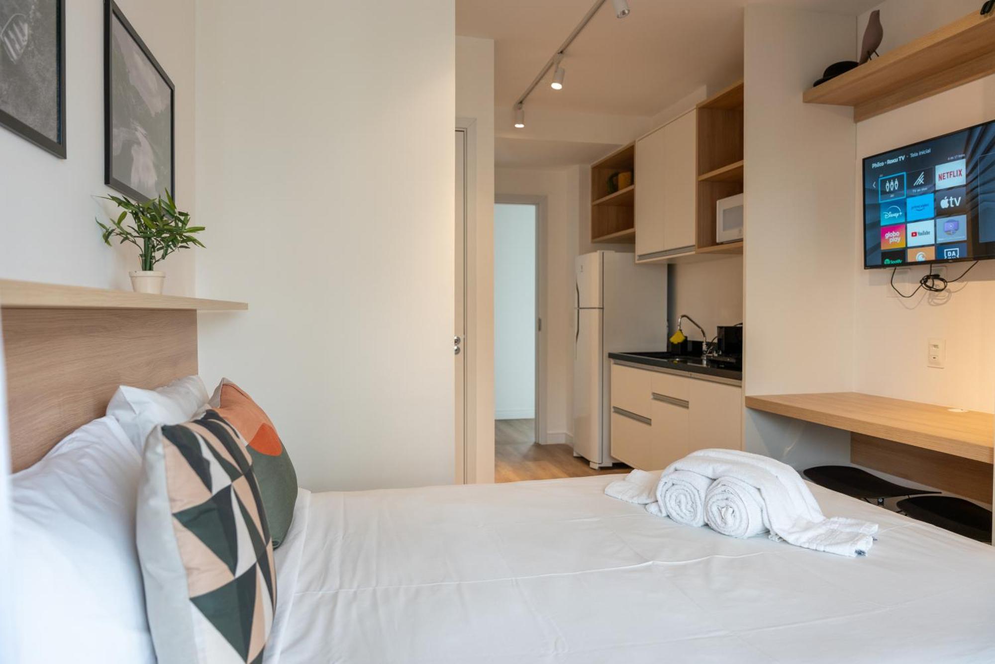 Studio Completo Consolacao - Metro Higienopolis-Mackenzie Сан-Пауло Экстерьер фото