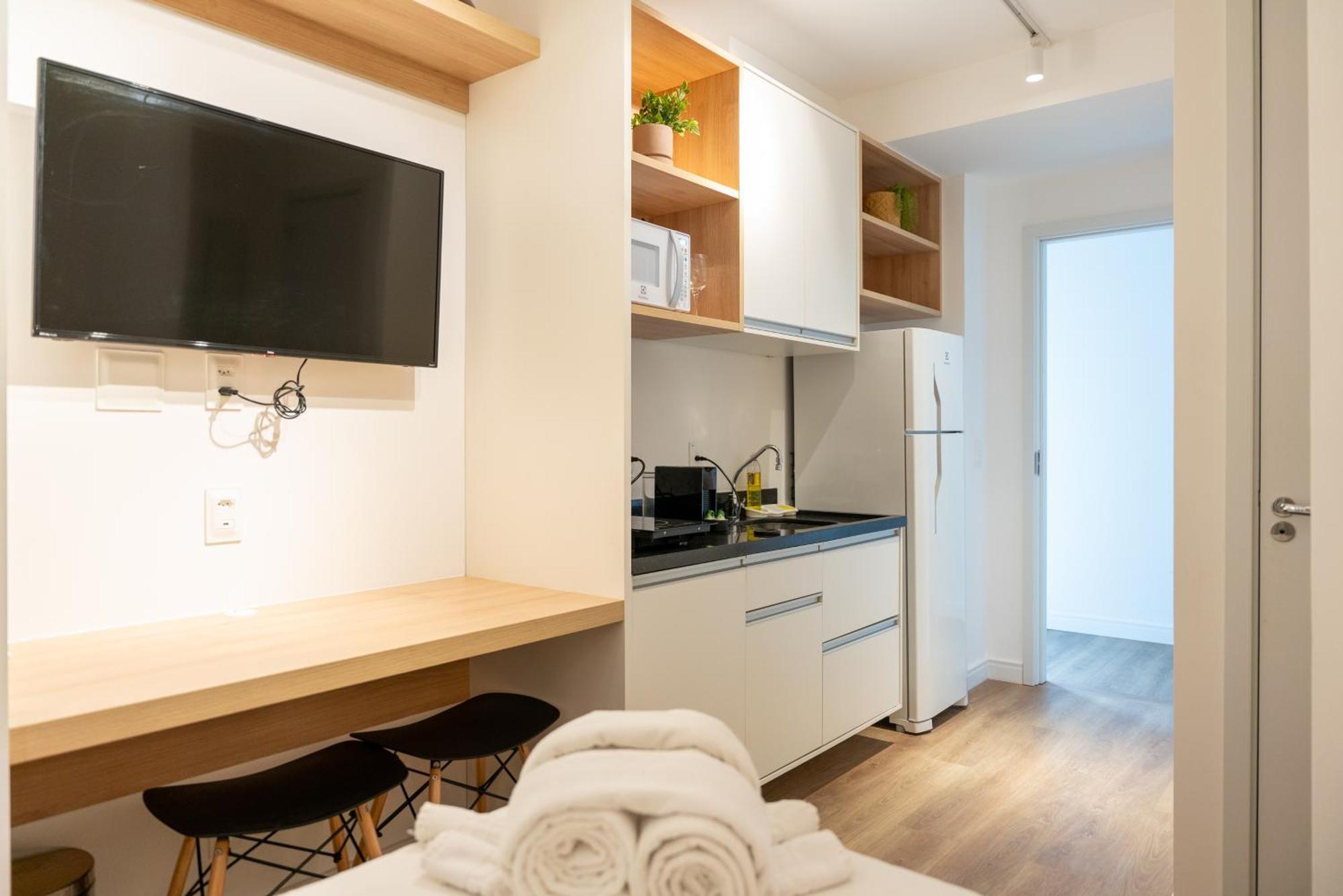 Studio Completo Consolacao - Metro Higienopolis-Mackenzie Сан-Пауло Экстерьер фото